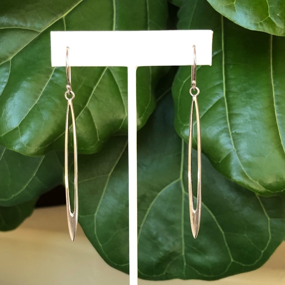Handmade Sterling Silver Dangle Earrings